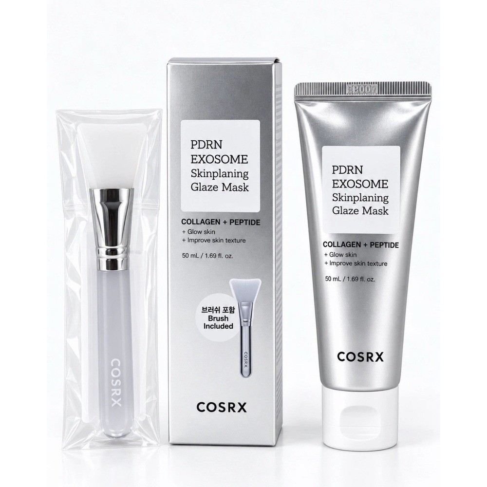COSRX PDRN EXOSOME Skinplaning Glaze Mask Glow Improve Texture 50ml / 1.69 oz